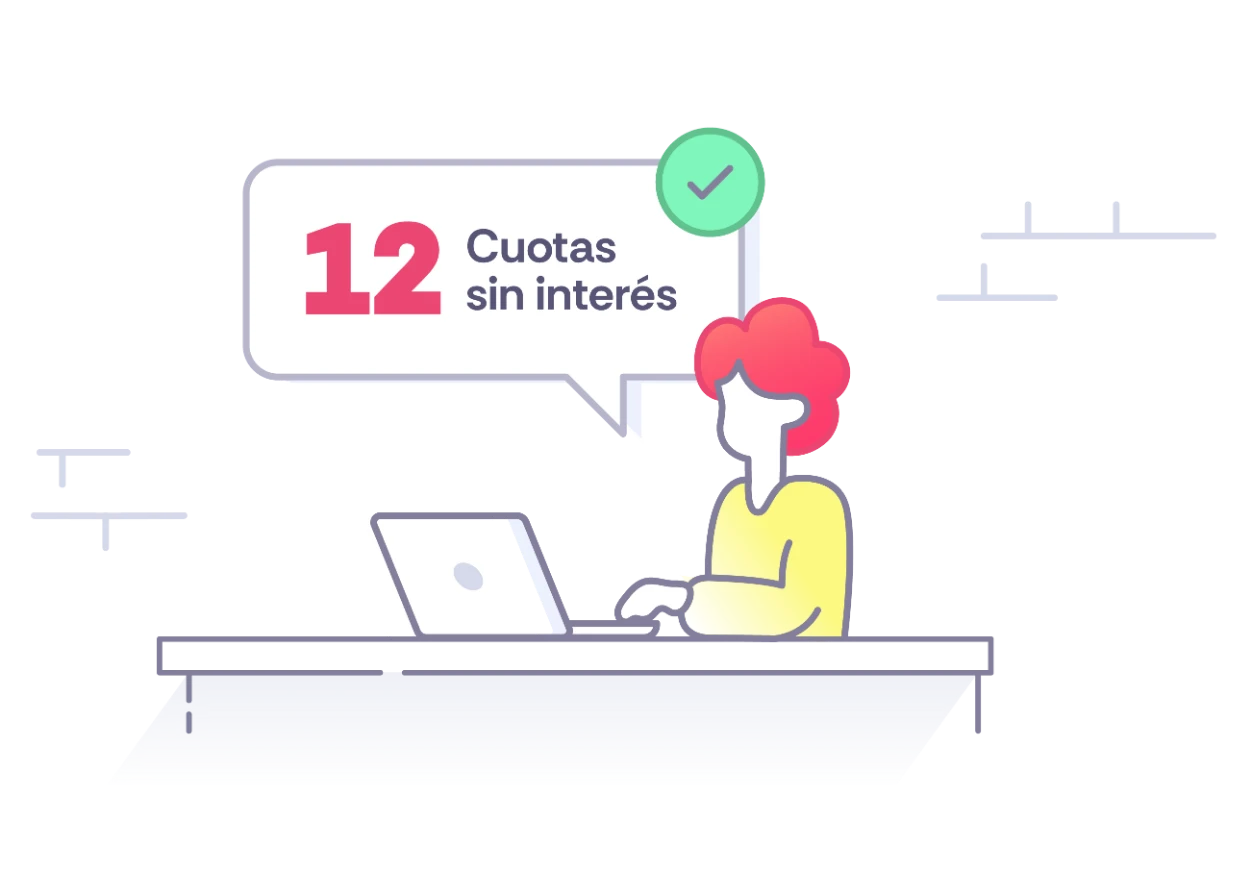 12 cuotas sin interés